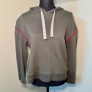 For The Republic Olive Green Hoodie With Pink Trim "Love Is Love" Size S